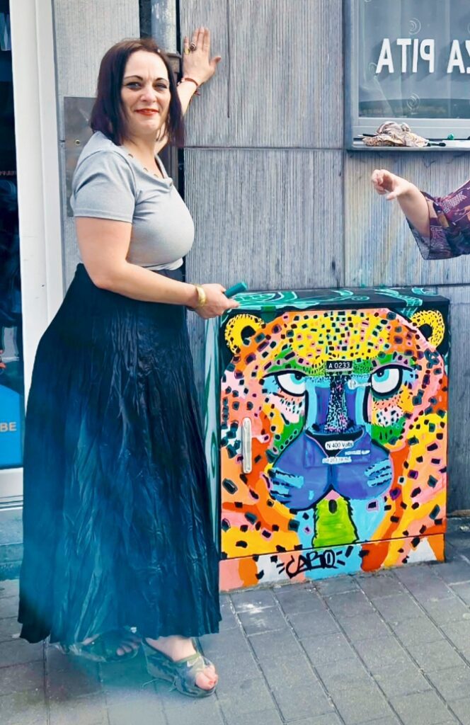 Photo de Carole Boulanger — Borne à 46 Rue Saint-Léonard