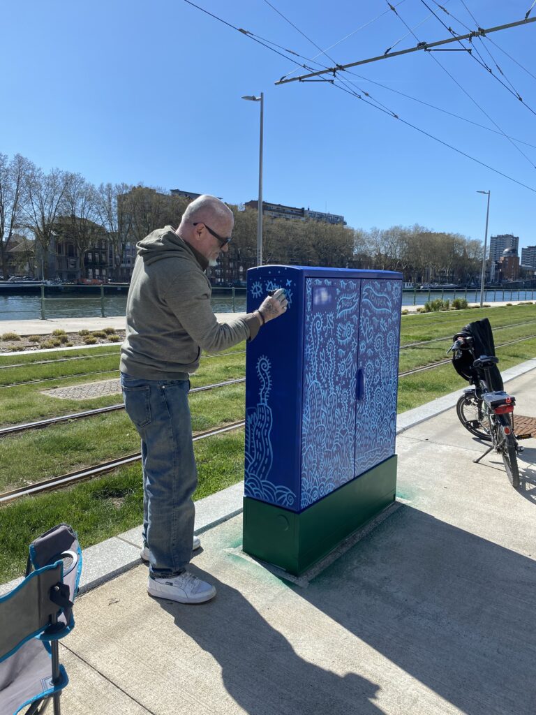 Photo de marie Ghislaine — Borne à 39 Quai Saint-Léonard